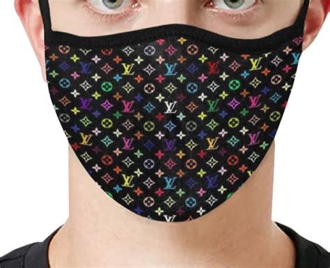 louis vuitton multicolor face mask